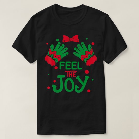Voel de Vreugde Vrouwen Versie T-shirt (Design voorkant)