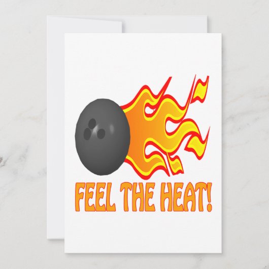 Voel de warmte aan kaart (Voorkant)