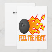 Voel de warmte aan kaart (Voorkant / Achterkant)