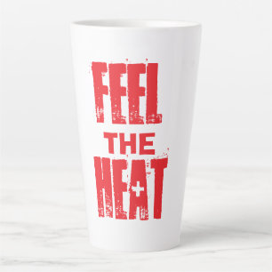 Voel de warmte latte mok