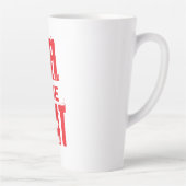 Voel de warmte latte mok (Rechts)