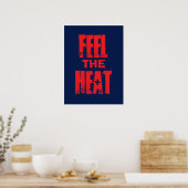 Voel de warmte poster (Keuken)