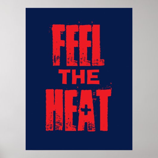 Voel de warmte poster (Voorkant)