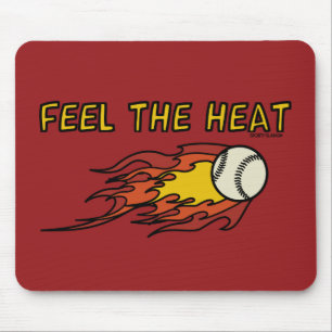 VOEL DE WARMTE - SPORTESLANG - Baseball Mousepad Muismat