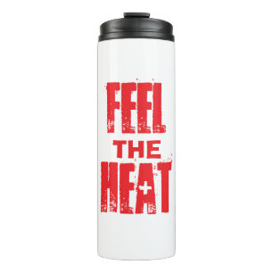 Voel de warmte thermosbeker