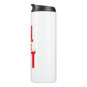 Voel de warmte thermosbeker (Geroteerd rechts)