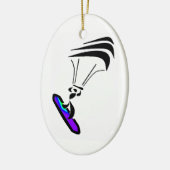 VOEL DE WIND KERAMISCH ORNAMENT (Links)