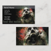 Voel het geluid visitekaartje (Voorkant / Achterkant)