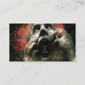 Voel het geluid visitekaartje (Achterkant)