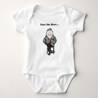 Voel het merk... met Bernie & zijn Mittens-shirt Romper