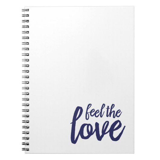 Voel het Notitieboek Love Spiral (Voorkant)