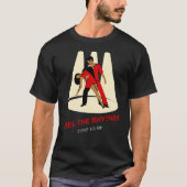 Voel het ritme, Dance Salsa! T-shirt (Voorkant)