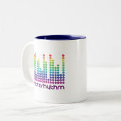 voel het ritme mok pet mousepad (Voorkant links)