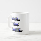 VOEL HET STAAL KOFFIEMOK (Voorkant links)