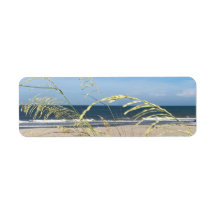 Voel het strand terug adres labels