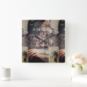 Voel het vierkante klok (Huis)