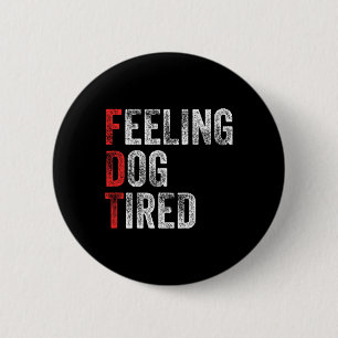 Voel Honden Moe Acroniem Uitwerking Anti Trump F Ronde Button 5,7 Cm