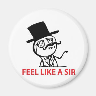 Voel je als een Sir Fridge Magnet