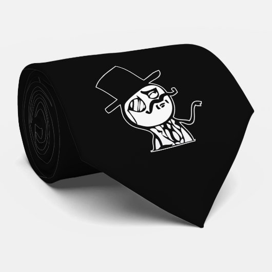 Voel je als een Sir Internet meme strip aan Stropdas (Opgerold)