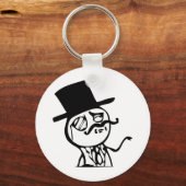 Voel je als een Sir meme strip Sleutelhanger (Voorkant)