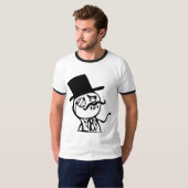 Voel je als een Sir meme strip T-shirt (Voorkant volledig)