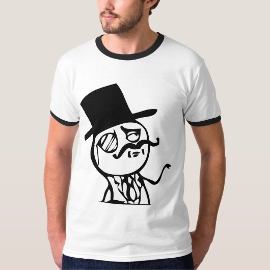 Voel je als een Sir meme strip T-shirt (Voorkant)
