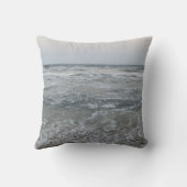 Voel je alsof je midden in teambezit en Zee zit Kussen (Achterkant)