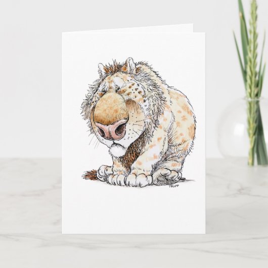 Voel je belabberd kerstkaart kaart (Voorkant)