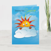 Voel je beter, onder het weer lachende zon kaart (Voorkant)