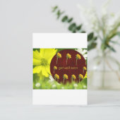 voel je beter snel beter word snel beter briefkaart (Staand voorkant)