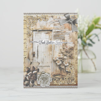 Voel je beter snel krijgen goed Wenskaart Bedankkaart