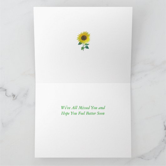 Voel je beter van Groot Butterfly Big Kaart (Binnen)