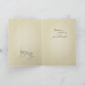 Voel je beter wilde bloemen, religieuze toon kaart (Binnen)