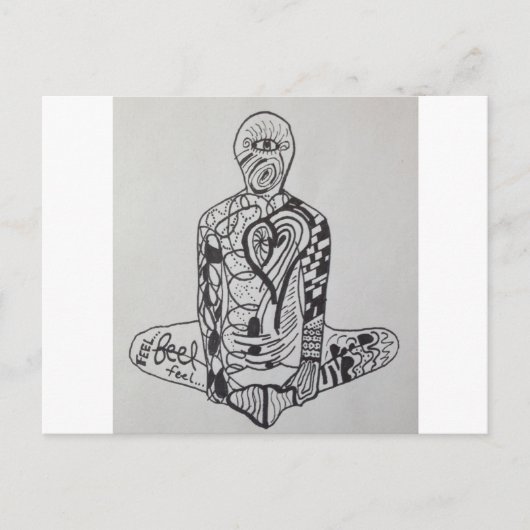 Voel je... briefkaart (Voorkant)