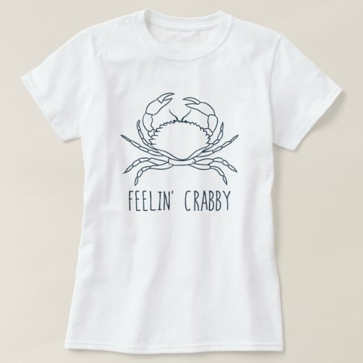 Voel je Crabby? T-shirt (Design voorkant)