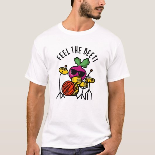 Voel je de biet Funny Veggie Pun T-shirt (Voorkant)