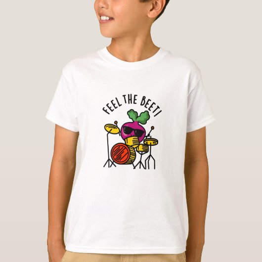 Voel je de biet Funny Veggie Pun T-shirt (Voorkant)