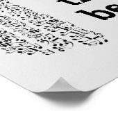 Voel je de versleten DJ-muziek die je tegenwoordig Poster (Hoek)