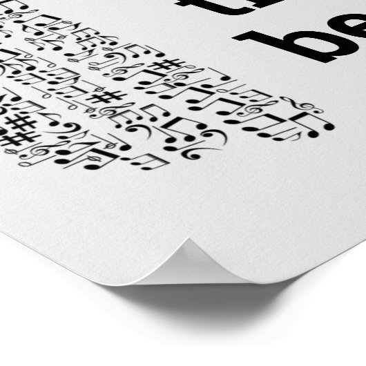 Voel je de versleten DJ-muziek die je tegenwoordig Poster (Hoek)