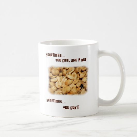 Voel je een noot? koffiemok (Rechts)