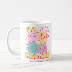 Voel je gevoelens koffiemok
