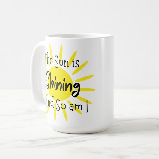 Voel je goed, blij, mok (Voorkant links)