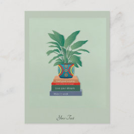 Voel je goed, elke dag Inspirerend woordkunst Briefkaart