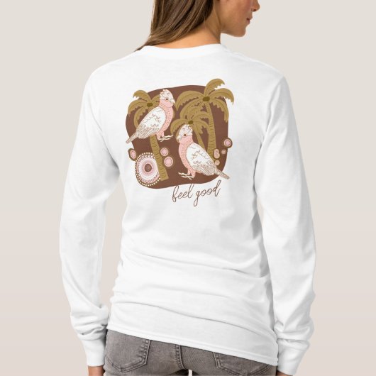 Voel je goed galah shirt (Achterkant)