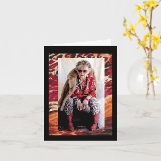 Voel je goed over mijn kaart (Gele Bloem)