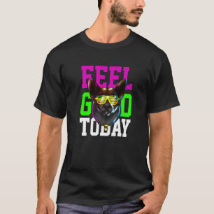 Voel je goed vandaag Corgi Dog Eigenaar Crypto Btc T-shirt