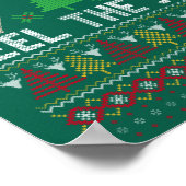 Voel je het grappige, Ugly Holiday-ontwerp Poster (Hoek)