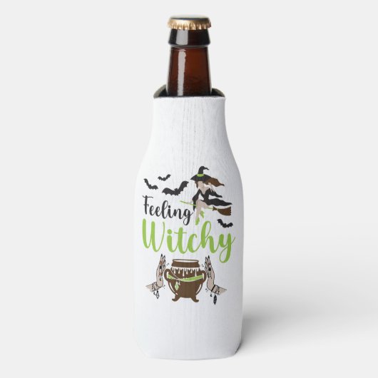 Voel je hevig Magic Halloween Flesjeskoeler (Fles Voorkant)