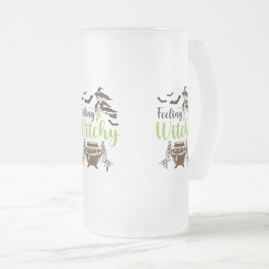 Voel je hevig Magic Halloween Matglas Bierpul (Voorkant rechts)