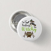 Voel je hevig Magic Halloween Ronde Button 3,2 Cm (Voorkant /achterkant)